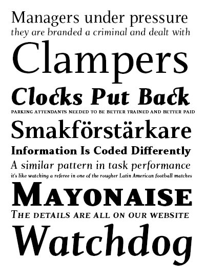 Nosta spec headline