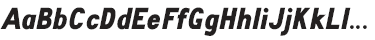 Travis Extrabold Italic